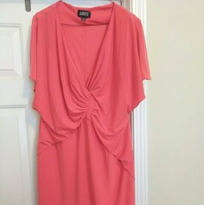 Midi low cut dress